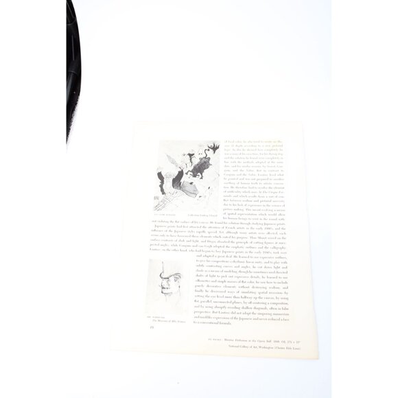 Toulouse Lautrec Print The Salon in the Rue des Moulins Vintage 93923 - Picture 5 of 5